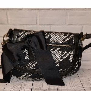 Deux Lux for American Eagle Tweed Crossbody Bag Bow